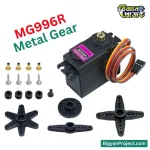 MG996R Servo Motor 180° Buy Online Metal Gear for RC & Robot