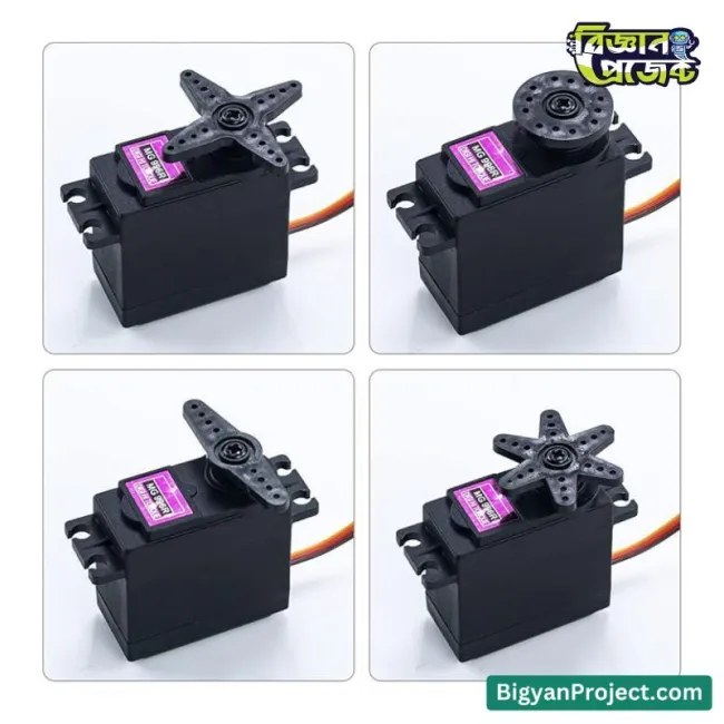 MG996R Servo Motor 180° Buy Online Metal Gear for RC & Robot