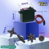 MG996R Servo Motor 180° Buy Online Metal Gear for RC & Robot