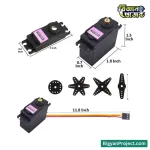 MG996R 360 Servo Motor Buy for Arduino and RC Car Robot
