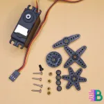 MG995 360 Degree Metal Gear Servo Motor for Robotics