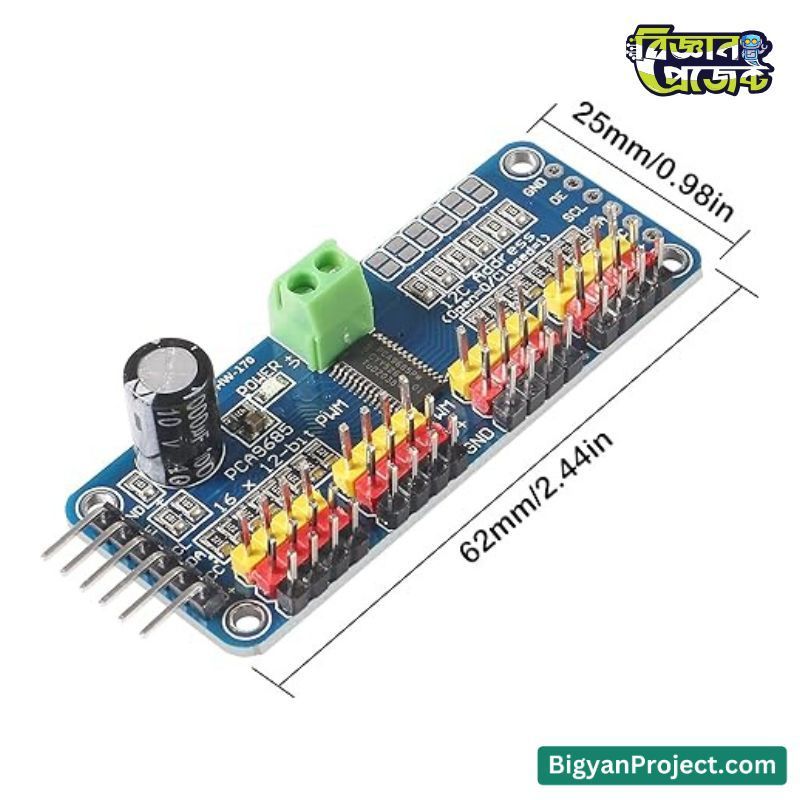 PCA9685 16-Channel Servo Driver Buy Online