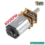 N20 Mini Gear Motor 3-12V 400RPM Buy for DIY Robotics