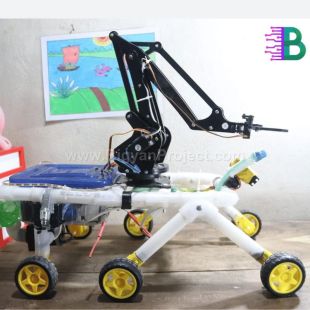 Smart Firefighter Robot with Robotic Arm | Science Project BD