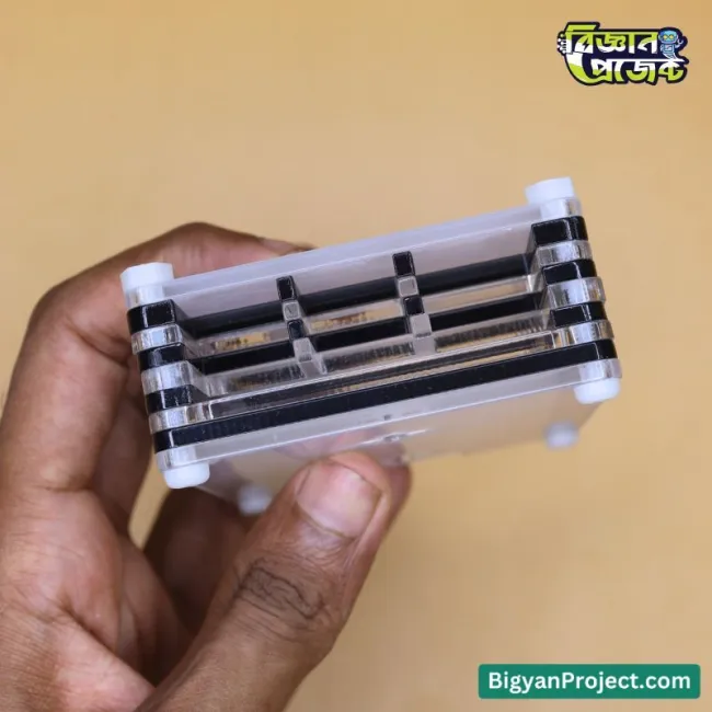 Raspberry Pi 4B Acrylic Case with Cooling Fan - Buy Now