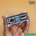 Raspberry Pi 4B Acrylic Case with Cooling Fan - Buy Now