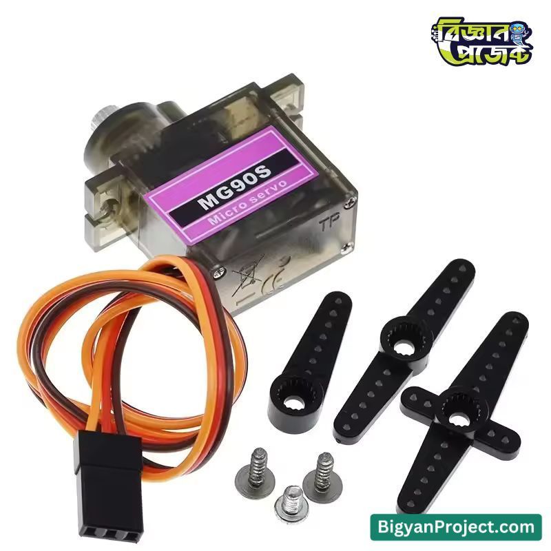 Buy MG90s RC Servo Motor 9g Semi-Metal Gear 180°