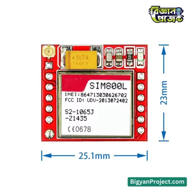 Buy SIM800L GSM GPRS Module for DIY Projects