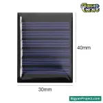 3V Solar Panel Charger for DIY Projects – Buy Online at Bigyan Project