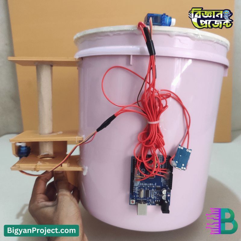 Buy Smart Dustbin Project with Chocolate Reward for Students