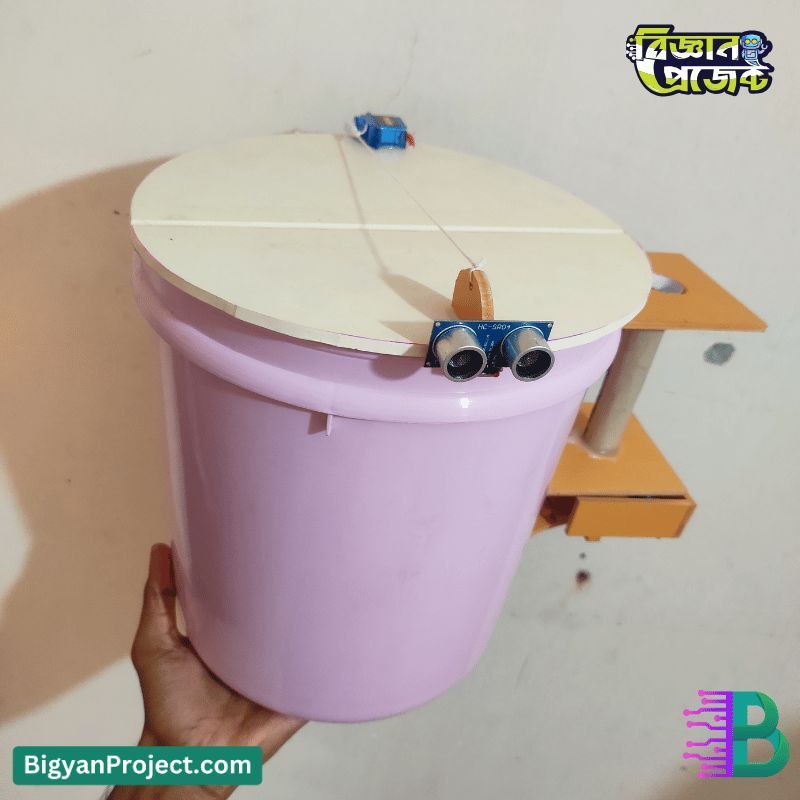 Buy Smart Dustbin Project with Chocolate Reward for Students