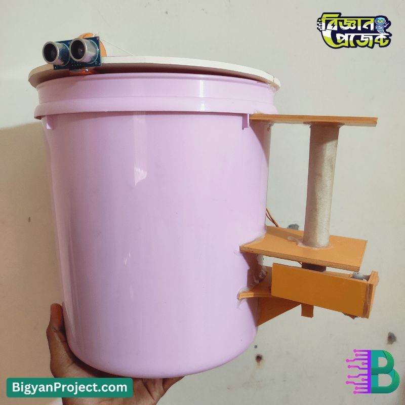 Buy Smart Dustbin Project with Chocolate Reward for Students