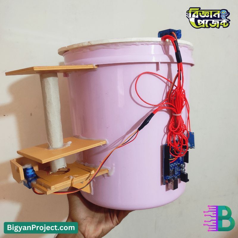 Buy Smart Dustbin Project with Chocolate Reward for Students