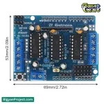 L293D Motor Driver Shield for Arduino – Robotics Project