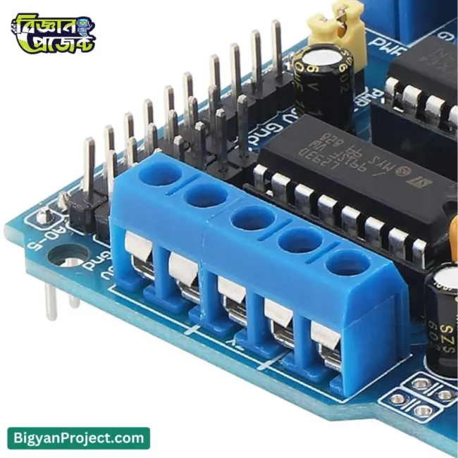 L293D Motor Driver Shield for Arduino – Robotics Project