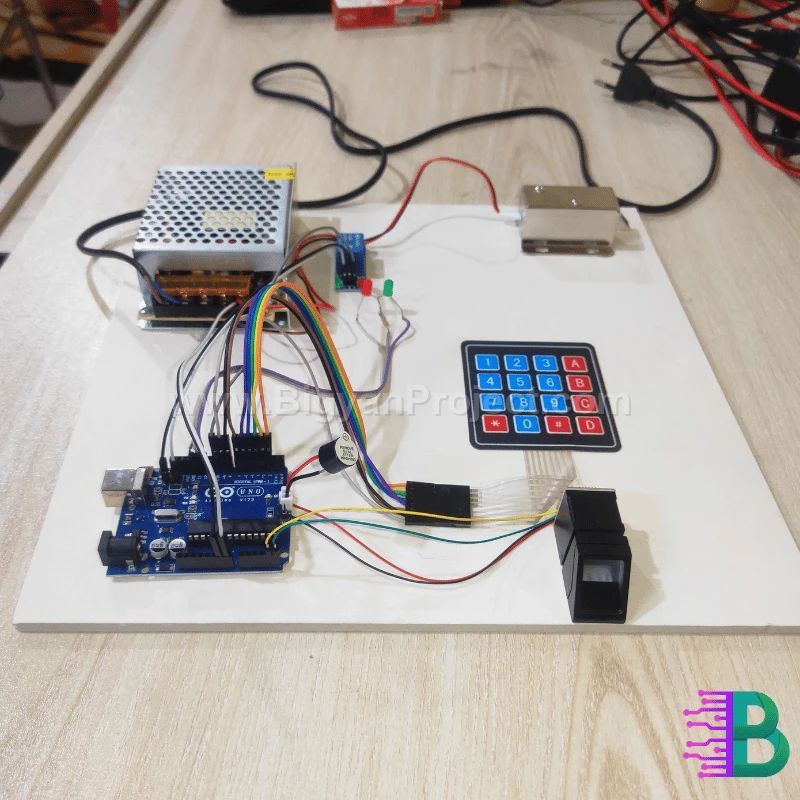 Keypad & Fingerprint Security Project | Arduino-Based