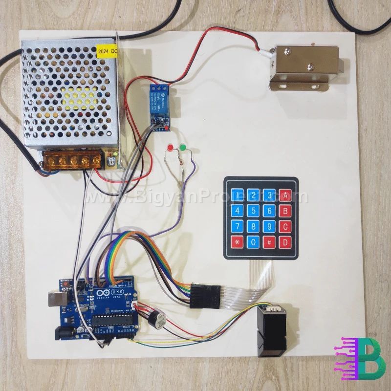 Keypad & Fingerprint Security Project | Arduino-Based