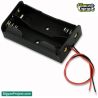Dual Slot 18650 Battery Holder Case