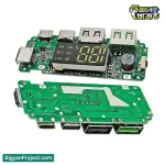 2.4A পাওয়ার ব্যাংক চার্জার মডিউল ডিসপ্লে সহ কিনুন