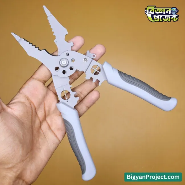 Multi-Function Wire Stripper and Cutter Tool | Buy Now in BD
