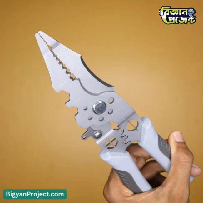Multi-Function Wire Stripper and Cutter Tool | Buy Now in BD