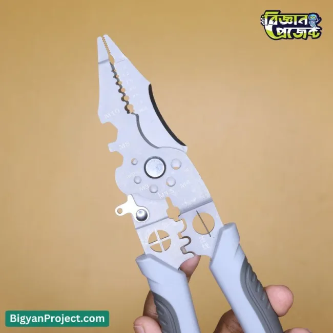 Multi-Function Wire Stripper and Cutter Tool | Buy Now in BD