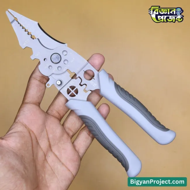 Multi-Function Wire Stripper and Cutter Tool | Buy Now in BD