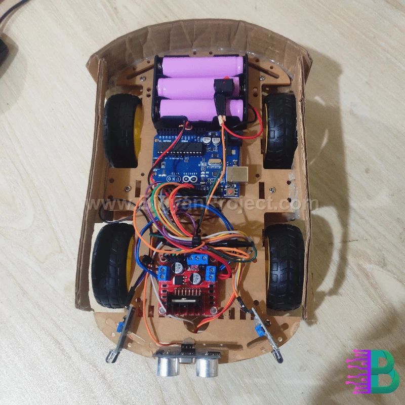 Object Following Robot Car Using Arduino | Science Project