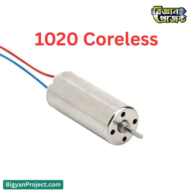 1020 Coreless Motor 3.7V 53000RPM for RC Drone 10mm*20mm