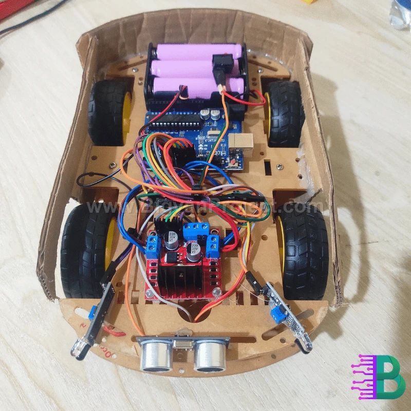 Object Following Robot Car Using Arduino | Science Project