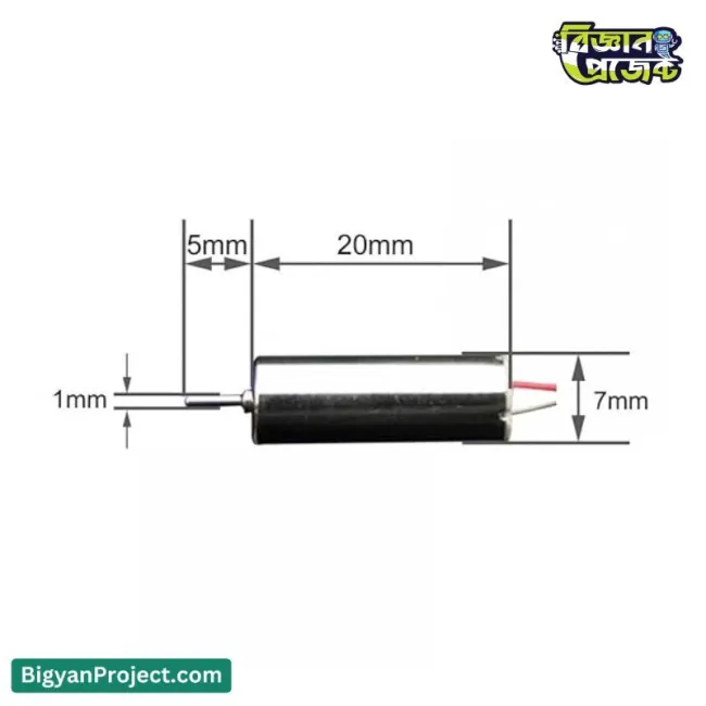 720 Coreless DC Motor 3.7V 55000rpm for Quadcopter