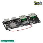 22.5W Power Bank Charging Module QC4.0 Dual USB Type-C & Micro