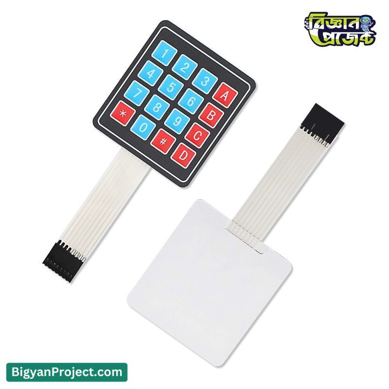 4x4 Keypad Membrane Switch for Arduino ESP32 - Buy Now