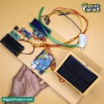 Solar Tracker System with Servo Motor and Temperature Sensor