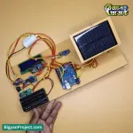 Solar Tracker System with Servo Motor and Temperature Sensor