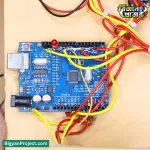 Solar Tracker System with Servo Motor and Temperature Sensor