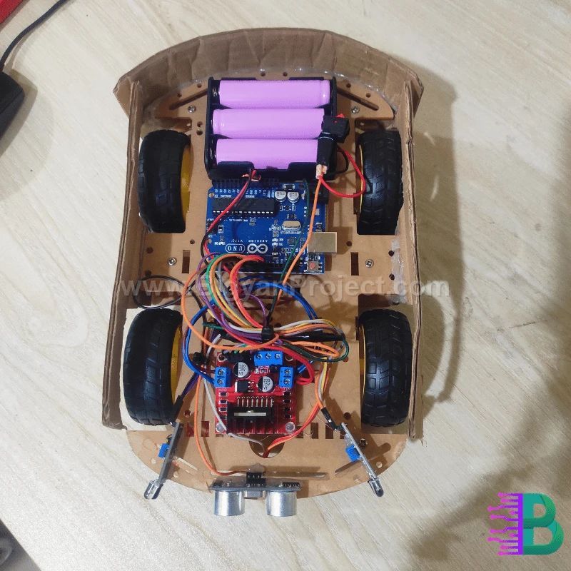 Object Following Robot Car Using Arduino | Science Project