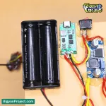 Solar Tracker System with Servo Motor and Temperature Sensor