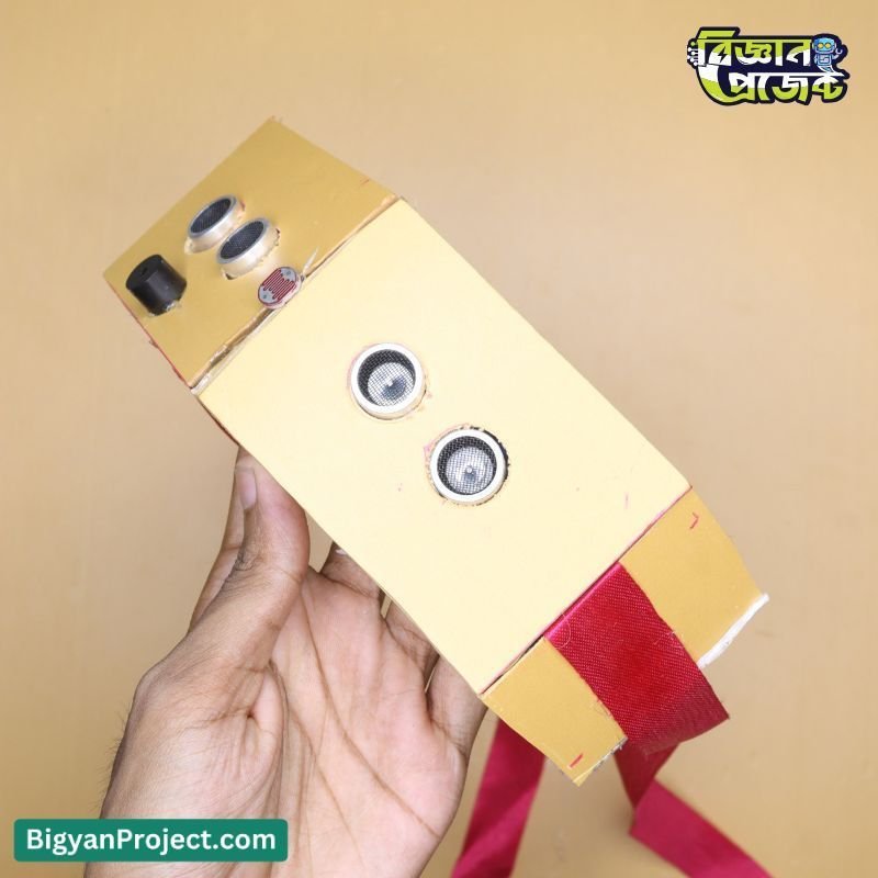 অবস্টাকল সনাক্তকরণের জন্য ব্লাইন্ড গগলস - Arduino প্রকল্প