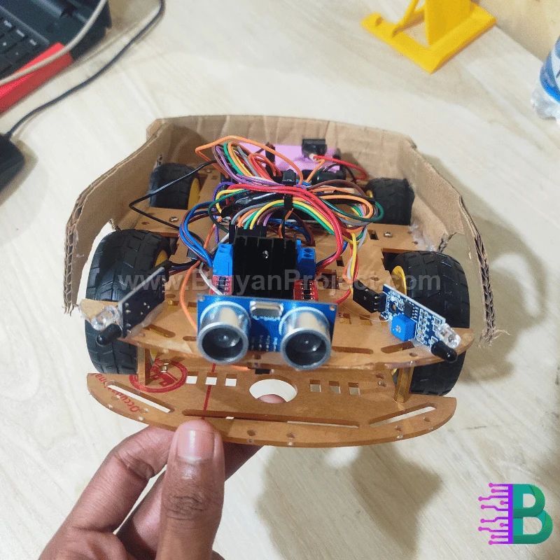 Object Following Robot Car Using Arduino | Science Project