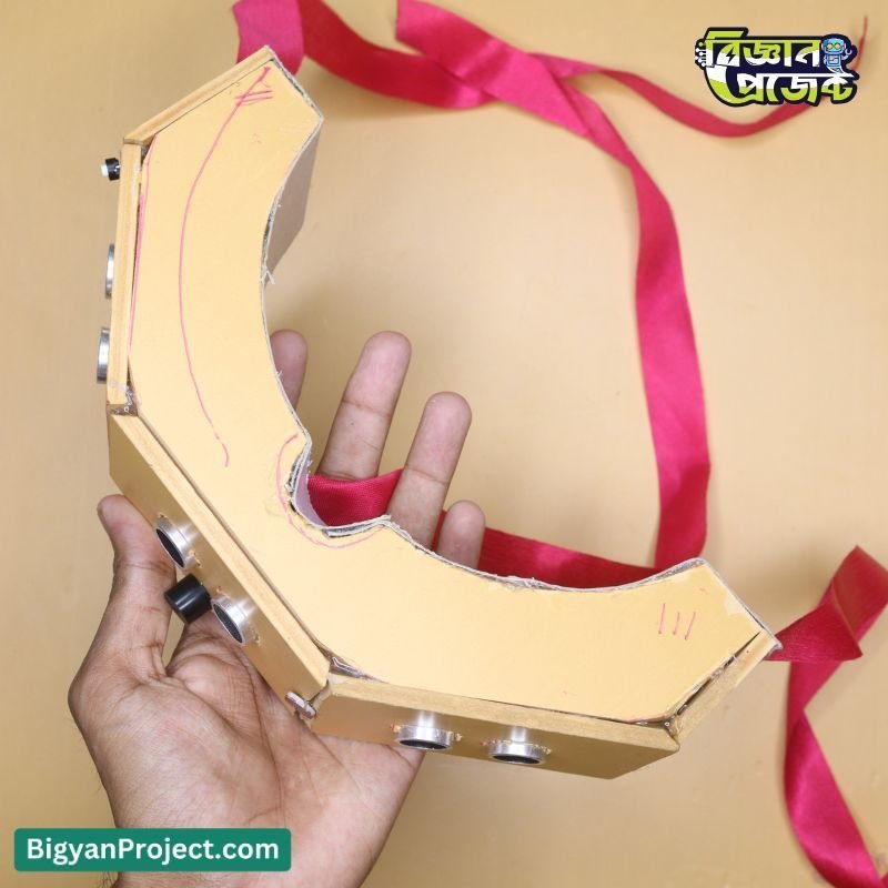 অবস্টাকল সনাক্তকরণের জন্য ব্লাইন্ড গগলস - Arduino প্রকল্প