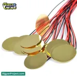 Buy 35mm Piezo Disc Sensor with Prewired Brass Element