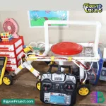 Smart Firefighter Robot with Robotic Arm | Science Project BD