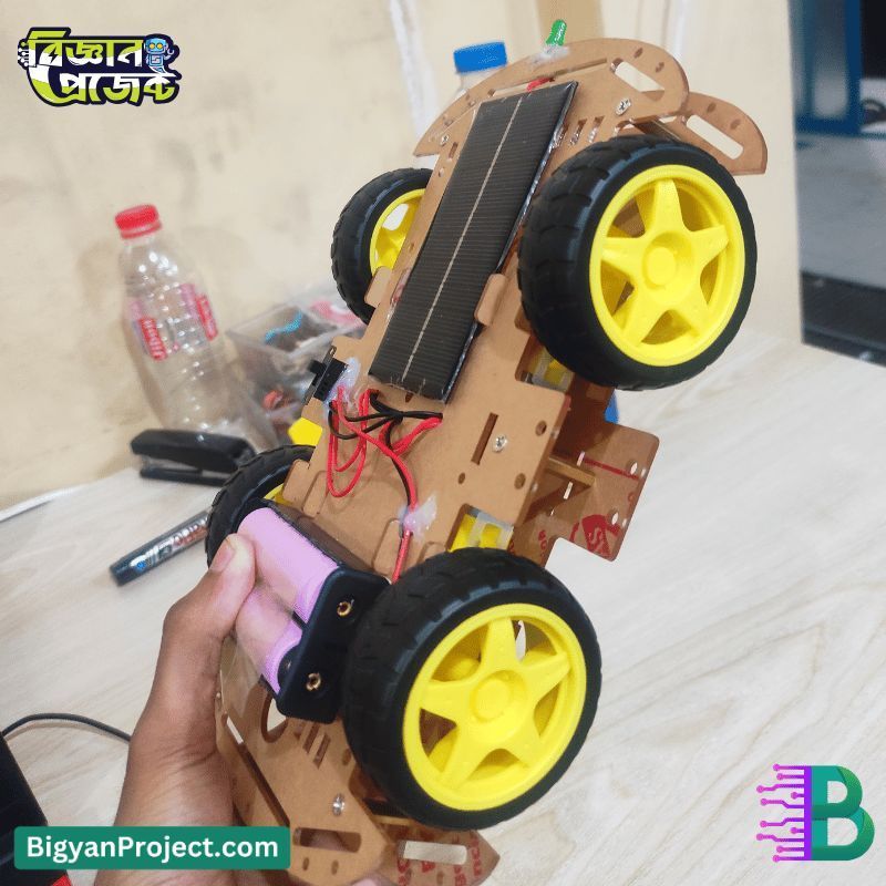 Solar Powered Robot Car for Eco-Friendly Projects in BD