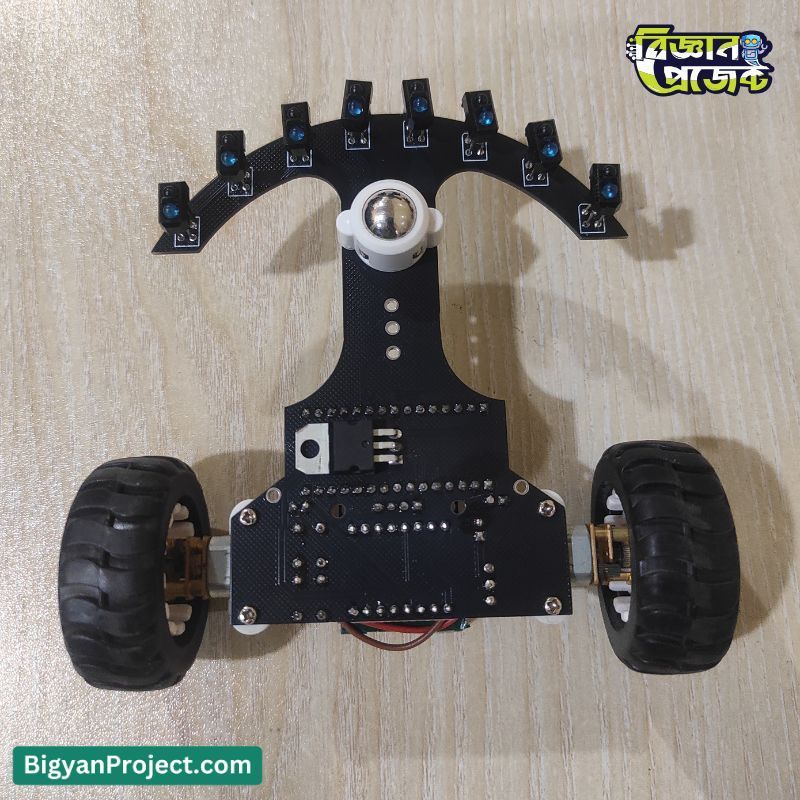 8 Array Line Follower Robot with PID Control - Science Project 8 Array Line Follower Robot with PID Control - Science Project