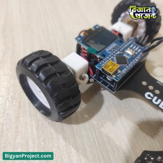 8 Array Line Follower Robot with PID Control - Science Project