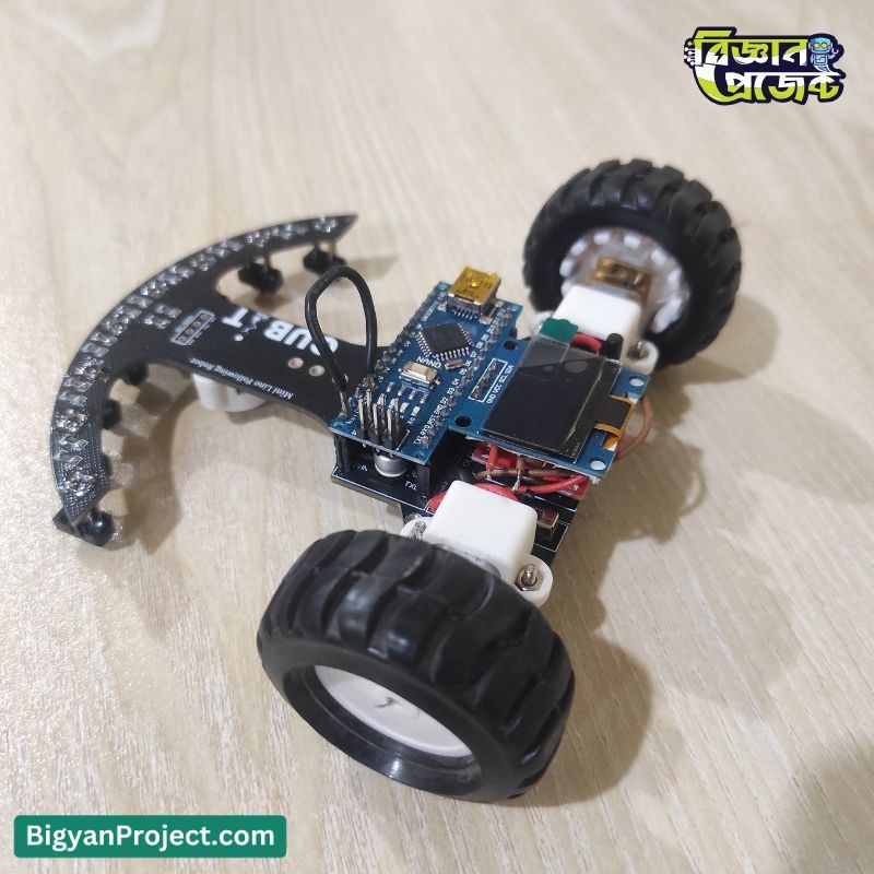 8 Array Line Follower Robot with PID Control - Science Project 8 Array Line Follower Robot with PID Control - Science Project