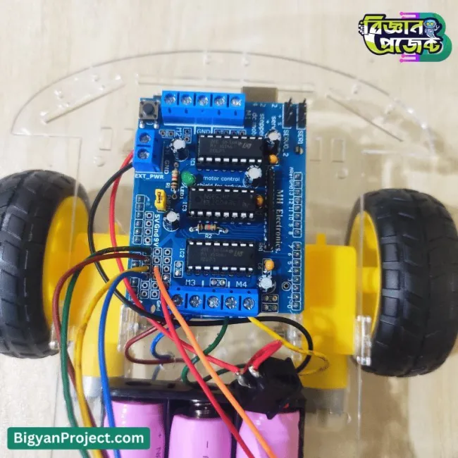 Ready-Made Line Following Robot | Arduino Project BD
