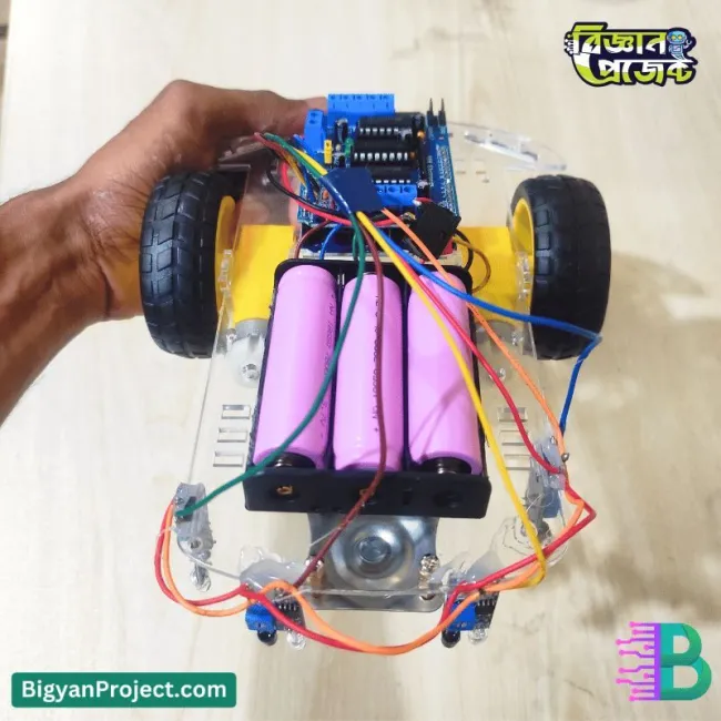 Ready-Made Line Following Robot | Arduino Project BD