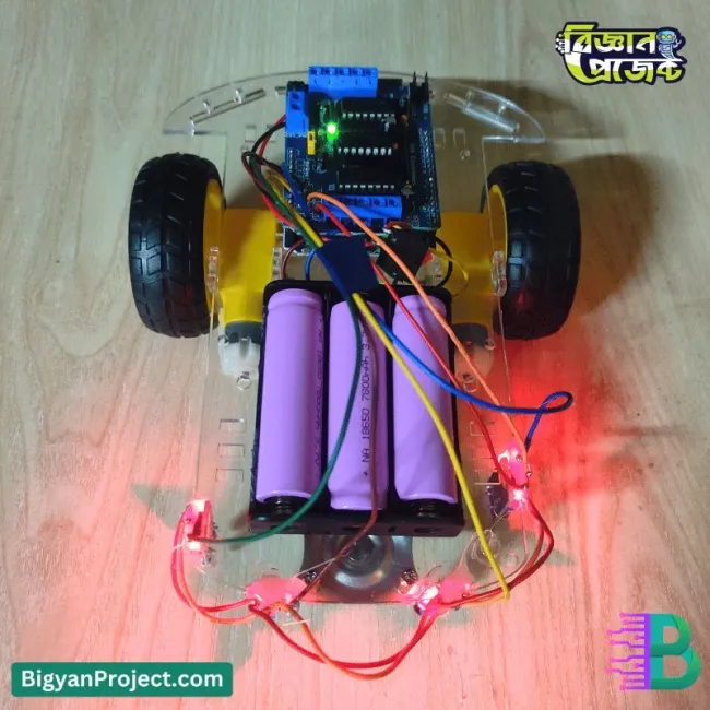 Ready-Made Line Following Robot | Arduino Project BD